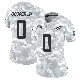 ＃0 Women's Bump Cooper Jr. Arctic Camo Limited Miami Dolphins 2024 Salute to Service Jersey