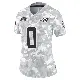 ＃0 Women's Bump Cooper Jr. Arctic Camo Limited Miami Dolphins 2024 Salute to Service Jersey