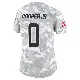 ＃0 Women's Bump Cooper Jr. Arctic Camo Limited Miami Dolphins 2024 Salute to Service Jersey