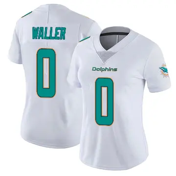 ＃0 Women's Darren Waller White Miami Dolphins limited Vapor Untouchable Jersey