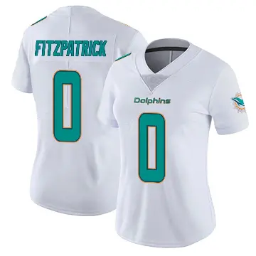 ＃0 Women's Minkah Fitzpatrick White Miami Dolphins limited Vapor Untouchable Jersey
