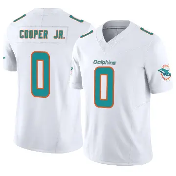 ＃0 Youth Bump Cooper Jr. White Limited Miami Dolphins Vapor F.U.S.E. Jersey