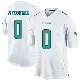 ＃0 Youth Minkah Fitzpatrick White Game Miami Dolphins Jersey