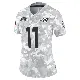 ＃11 Women's Tyrel Dodson Arctic Camo Limited Miami Dolphins 2024 Salute to Service Jersey