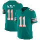 ＃11 Youth Tyrel Dodson Aqua Limited Miami Dolphins Alternate Vapor Untouchable Jersey