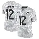 ＃12 Youth Bob Griese Arctic Camo Limited Miami Dolphins 2024 Salute to Service Jersey