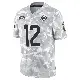 ＃12 Youth Bob Griese Arctic Camo Limited Miami Dolphins 2024 Salute to Service Jersey
