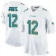 ＃12 Youth Bob Griese White Game Miami Dolphins Jersey