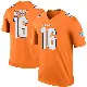 ＃16 Men's Jake Bailey Orange Legend Miami Dolphins Color Rush Jersey