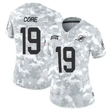 ＃19 Women's Cody Core Arctic Camo Limited Miami Dolphins 2024 Salute to Service Jersey
