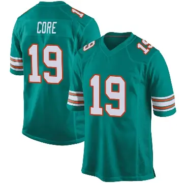＃19 Youth Cody Core Aqua Game Miami Dolphins Alternate Jersey