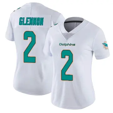 ＃2 Women's Mike Glennon White Miami Dolphins limited Vapor Untouchable Jersey