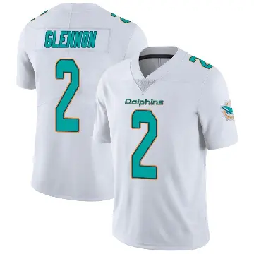 ＃2 Youth Mike Glennon White Miami Dolphins limited Vapor Untouchable Jersey