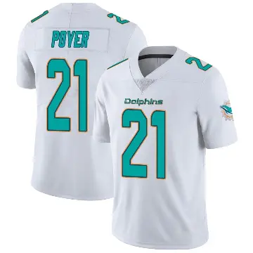 ＃21 Youth Jordan Poyer White Miami Dolphins limited Vapor Untouchable Jersey