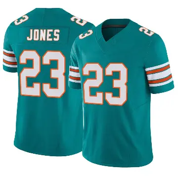 ＃23 Men's Jack Jones Aqua Limited Miami Dolphins Alternate Vapor F.U.S.E. Jersey
