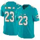 ＃23 Men's Jeff Wilson Jr. Aqua Limited Miami Dolphins Vapor F.U.S.E. Jersey