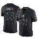 ＃23 Youth Jack Jones Black Limited Miami Dolphins Reflective Jersey