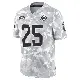 ＃25 Youth Dante Trader Jr. Arctic Camo Limited Miami Dolphins 2024 Salute to Service Jersey
