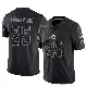 ＃25 Youth Dante Trader Jr. Black Limited Miami Dolphins Reflective Jersey