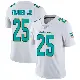 ＃25 Youth Dante Trader Jr. White Miami Dolphins limited Vapor Untouchable Jersey