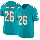 ＃26 Youth Cornell Armstrong Aqua Limited Miami Dolphins Vapor F.U.S.E. Jersey
