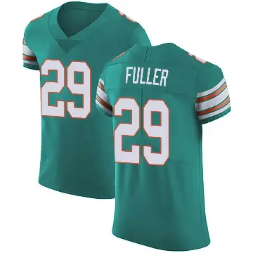 ＃29 Men's Kendall Fuller Green Elite Miami Dolphins Aqua Alternate Vapor Untouchable Jersey
