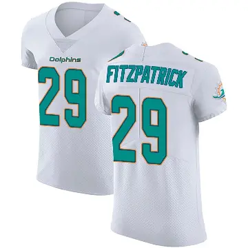 ＃29 Men's Minkah Fitzpatrick White Elite Miami Dolphins Vapor Untouchable Jersey