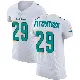 ＃29 Men's Minkah Fitzpatrick White Elite Miami Dolphins Vapor Untouchable Jersey