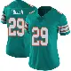 ＃29 Women's Kendall Fuller Aqua Limited Miami Dolphins Alternate Vapor Untouchable Jersey