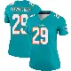 ＃29 Women's Minkah Fitzpatrick Aqua Legend Miami Dolphins Jersey