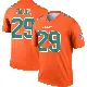＃29 Youth Kendall Fuller Orange Legend Miami Dolphins Inverted Jersey