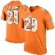 ＃29 Youth Minkah Fitzpatrick Orange Legend Miami Dolphins Color Rush Jersey