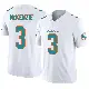 ＃3 Men's Isaiah McKenzie White Limited Miami Dolphins Vapor F.U.S.E. Jersey