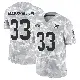＃33 Men's Jason Marshall Jr. Arctic Camo Limited Miami Dolphins 2024 Salute to Service Jersey