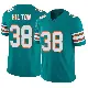 ＃38 Youth Mike Hilton Aqua Limited Miami Dolphins Alternate Vapor F.U.S.E. Jersey