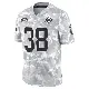 ＃38 Youth Mike Hilton Arctic Camo Limited Miami Dolphins 2024 Salute to Service Jersey