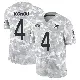 ＃4 Men's Kader Kohou Arctic Camo Limited Miami Dolphins 2024 Salute to Service Jersey