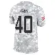 ＃40 Men's Willie Gay Arctic Camo Limited Miami Dolphins 2024 Salute to Service Jersey