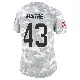 ＃43 Women's Jason Maitre Arctic Camo Limited Miami Dolphins 2024 Salute to Service Jersey