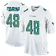 ＃48 Youth Blake Ferguson White Game Miami Dolphins Jersey