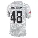 ＃48 Youth Monaray Baldwin Arctic Camo Limited Miami Dolphins 2024 Salute to Service Jersey