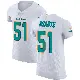 ＃51 Men's Eugene Asante White Elite Miami Dolphins Vapor Untouchable Jersey