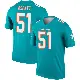 ＃51 Youth Eugene Asante Aqua Legend Miami Dolphins Jersey