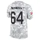 ＃64 Youth Daniel Brunskill Arctic Camo Limited Miami Dolphins 2024 Salute to Service Jersey