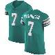 ＃7 Men's Tahj Washington Green Elite Miami Dolphins Aqua Alternate Vapor Untouchable Jersey