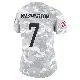 ＃7 Women's Tahj Washington Arctic Camo Limited Miami Dolphins 2024 Salute to Service Jersey