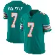 ＃7 Youth Tahj Washington Aqua Limited Miami Dolphins Alternate Vapor Untouchable Jersey