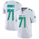 ＃71 Men's Blaise Andries White Miami Dolphins limited Vapor Untouchable Jersey