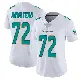 ＃72 Women's Terron Armstead White Miami Dolphins limited Vapor Untouchable Jersey