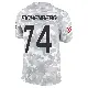 ＃74 Youth Liam Eichenberg Arctic Camo Limited Miami Dolphins 2024 Salute to Service Jersey
